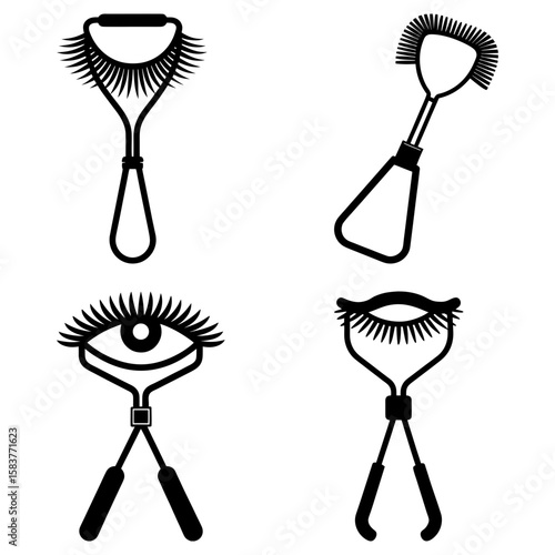 Interior view of an art gallery with abstract paintings and wooden benches under track lighting