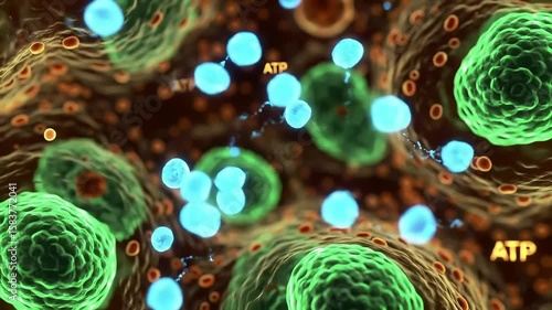Microscopic Cellular Activity A Journey into the World of Cells