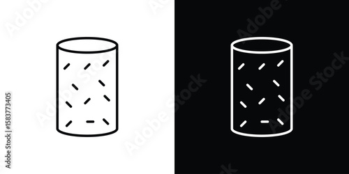 Cork wine icon in outline style. Vector.