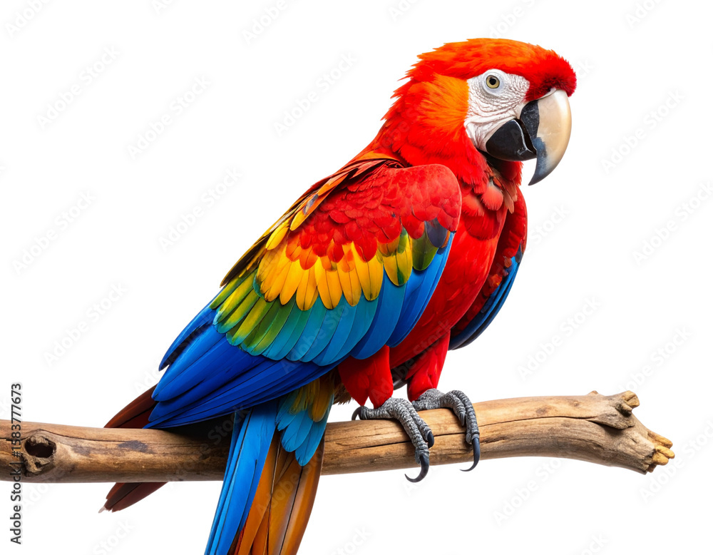 Fototapeta premium blue and yellow macaw