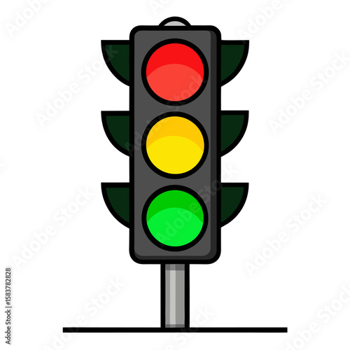 traffic signal lights