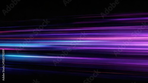 Abstract vibrant light streaks