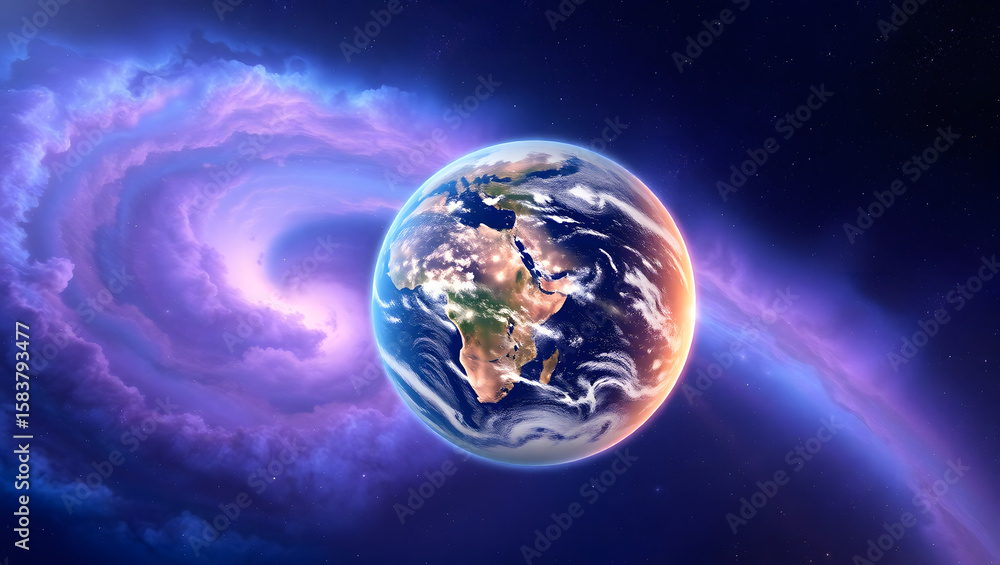 Obraz premium abstract space background