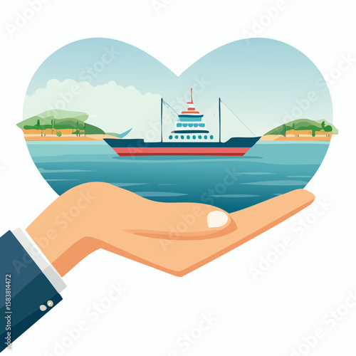 Port authority shows open handed welcome as ship arrives to dock