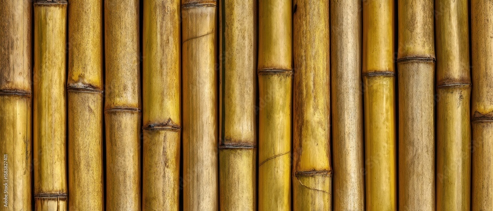Fototapeta premium The beautiful texture of bamboo offering natural warmth and rustic charm