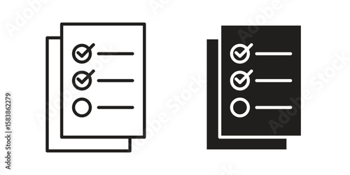 Reservation icon vector illustration on a transparent background.