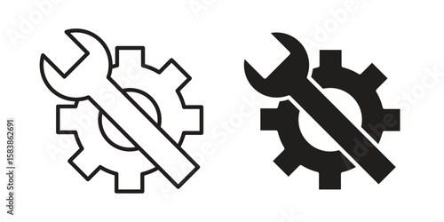 Productivity tools icon vector illustration on a transparent background.