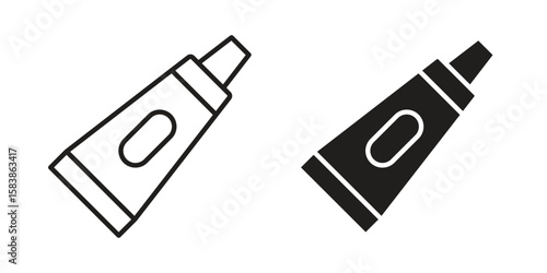 Ointment icon vector illustration on a transparent background.