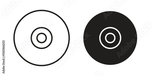 DVD icon vector illustration on a transparent background.