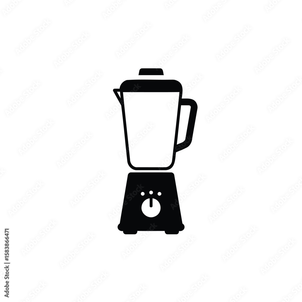 Simple Silhouette of a Kitchen Blender An Essential Appliance for Modern Cooking and Healthy Smoothie Preparation Simple Silhouette of a Kitchen Blender An Essential Appliance for Modern Cooking and Healthy Smoothie Preparation