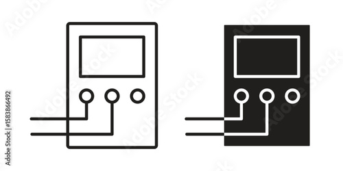Dialysis icon vector illustration on a transparent background.