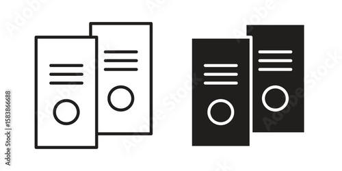 Data center icon vector illustration on a transparent background.