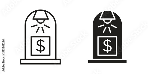 Business incubator icon vector illustration on a transparent background.
