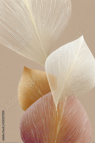 captivating website homepage background featuring ultrathin delicate lines harmonizing with natural textures