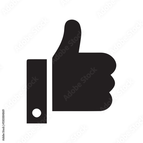 Like, Ok icon vector 