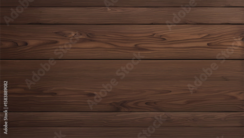 Dark Wooden Plank Background with Natural Texture and Wood Grain Detail. Wooden background. 