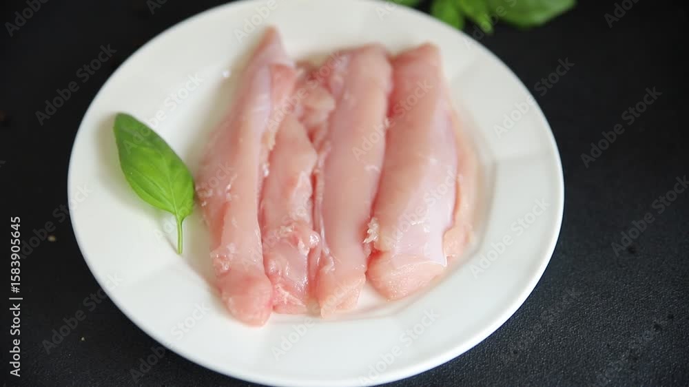 Rabbit meat raw fillet dietary fresh gourmet food background on the table rustic food top view copy space Rabbit meat raw fillet dietary fresh gourmet food background on the table rustic food top view copy space