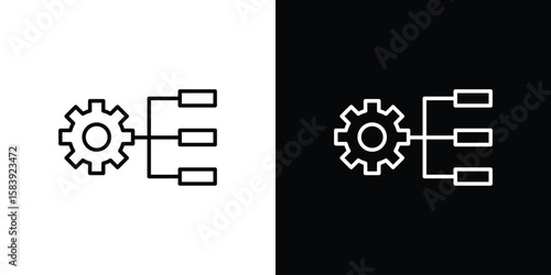 Workflow icon for concept and graphic design. Collection of high quality black style vector icons