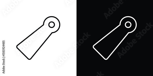 Shoehorn icon for concept and graphic design. Collection of high quality black style vector icons