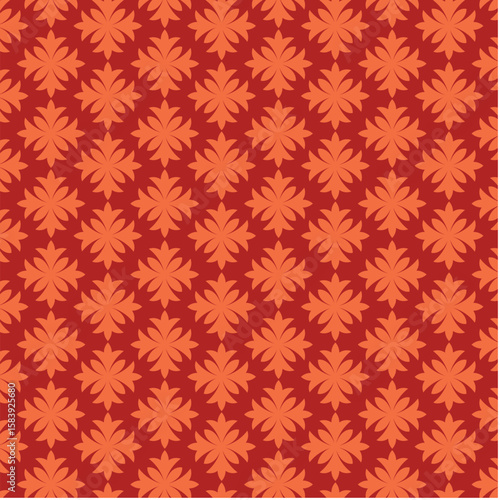 Decorative Floral Seamless Pattern Vector