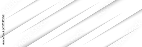 Grey white abstract background paper shine and layer element vector for presentation design. Suit for business, corporate, institution, party, festive, seminar, and talks