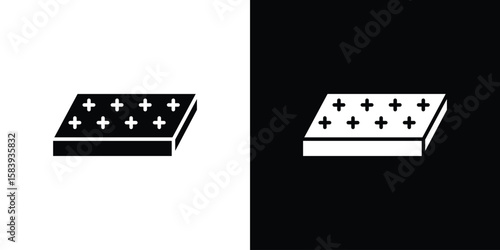 Halva icon glyphs vectors. Web flat pack.