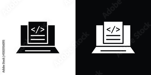 Front end icon glyphs vectors. Web flat pack.