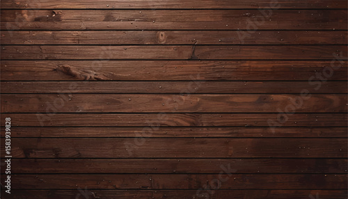 Close up of wall made of wooden planks. Wood plank texture background. Wood panels. Wooden background.