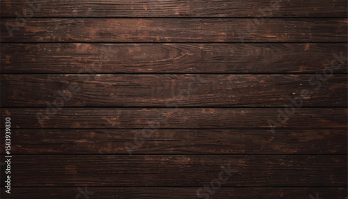 Close up of wall made of wooden planks. Wood plank texture background. Wood panels. Wooden background.
