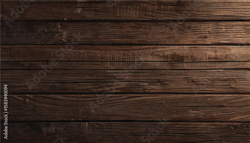 Close up of wall made of wooden planks. Wood plank texture background. Wood panels. Wooden background.