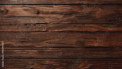 Close up of wall made of wooden planks. Wood plank texture background. Wood panels. Wooden background.