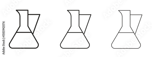 Vinegar icon for Website or Apps Elements, Logo. Pixel vector graphics