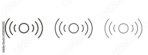 Sensor icon for Website or Apps Elements, Logo. Pixel vector graphics