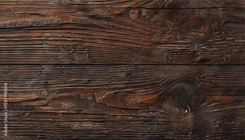 Close up of wall made of wooden planks. Wood plank texture background. Wood panels. Wooden background.