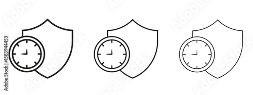 Long term icon for Website or Apps Elements, Logo. Pixel vector graphics