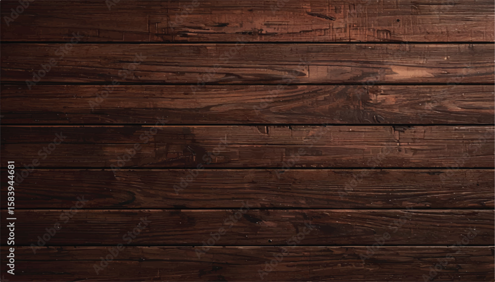 Fototapeta premium Close up of wall made of wooden planks. Wood plank texture background. Wood panels. Wooden background.