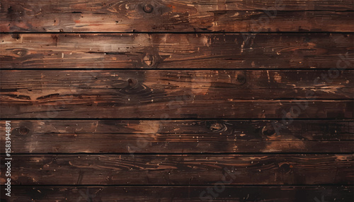 Close up of wall made of wooden planks. Wood plank texture background. Wood panels. Wooden background.