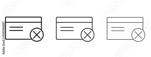 Credit limit icon for Website or Apps Elements, Logo. Pixel vector graphics