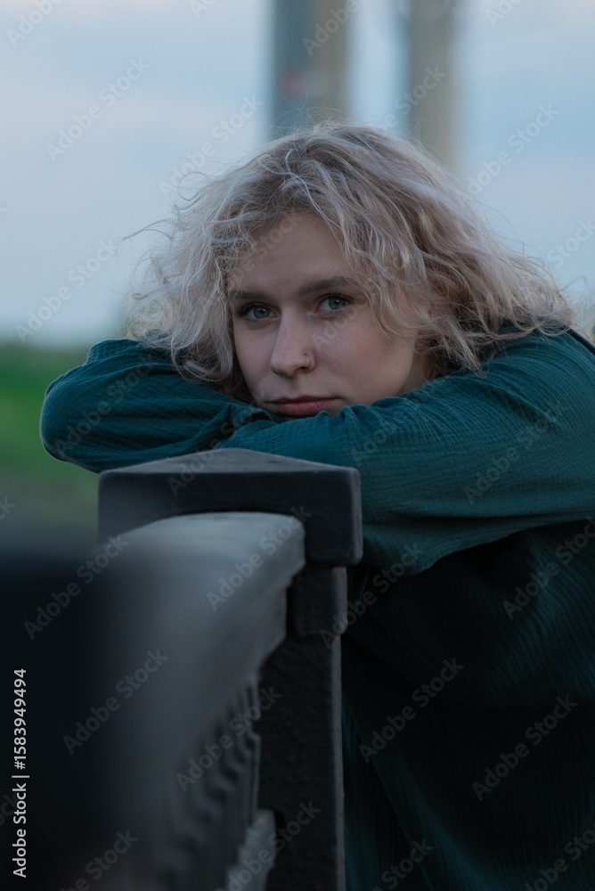 Fotografie Sad woman