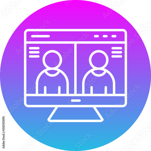 Video Conference Icon
