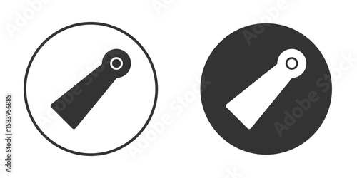 Shoehorn icon simple solid style concept. Clipart vectors