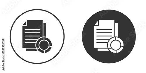 License icon simple solid style concept. Clipart vectors