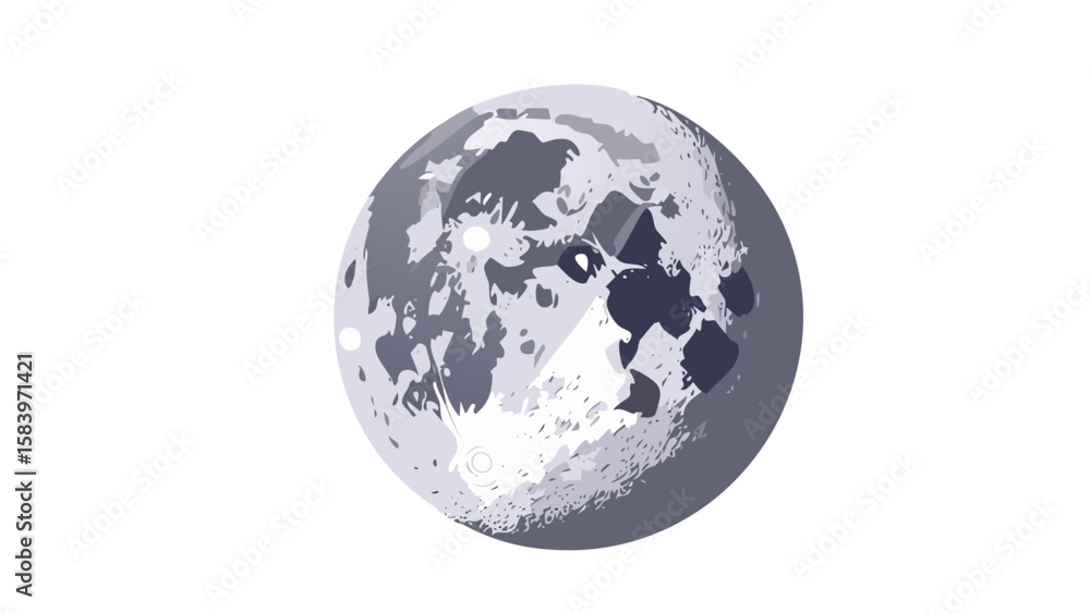 Obraz premium Moon