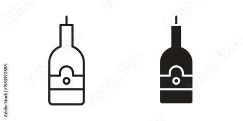 Olive oil icon set line art and glyph design. Eps10