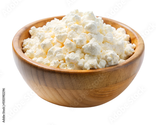 Wallpaper Mural bowl of cottage cheese isolated on white background. PNG Transparent file type with high definition quality And vibrant color grading Available. Torontodigital.ca