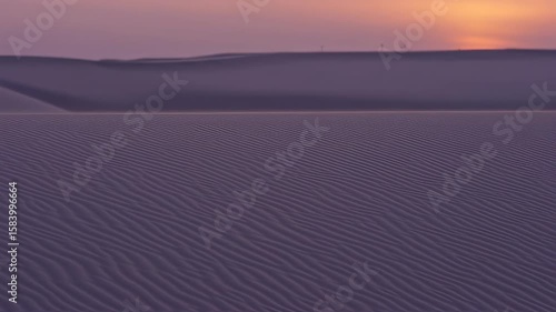 windswept dunes at dusk color shift