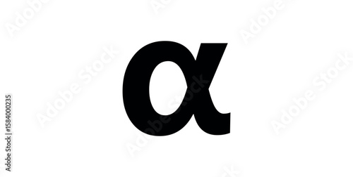 Greek Small Letter Alpha symbol.