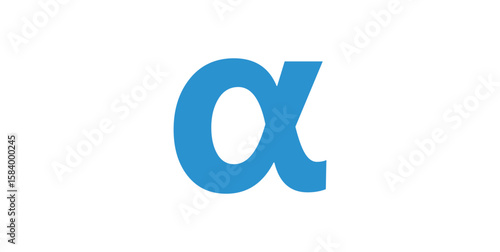 Greek Small Letter Alpha symbol.