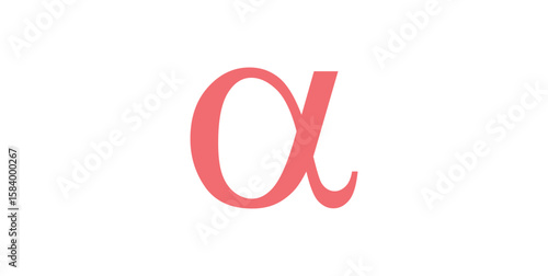 Greek Small Letter Alpha symbol.