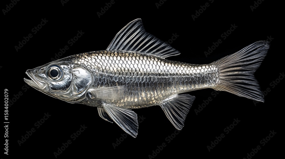 Obraz premium fish on a white background